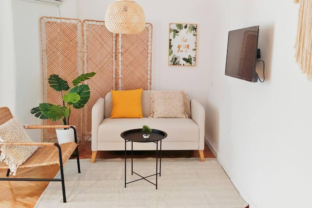 Sunny Two-Bedroom Apartment Next To Panathenaic Stadium Exterior foto